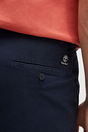 Timberland Claremont Poplin Chino  Erkek Lacivert Şort TB0A5U2K4331