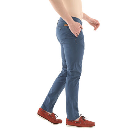 B0A5TUQ2881-R Timberland Claremont Poplin Chino Pant Erkek Pantolon Mavi