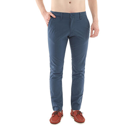B0A5TUQ2881-R Timberland Claremont Poplin Chino Pant Erkek Pantolon Mavi