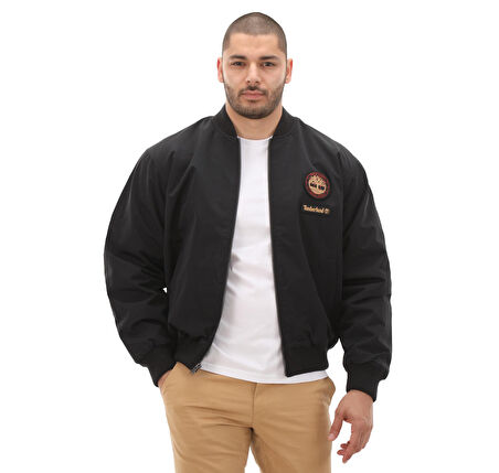 B0A5PWJ0011-R Timberland Lunar New Year Badge Bomber Erkek Ceket Siyah