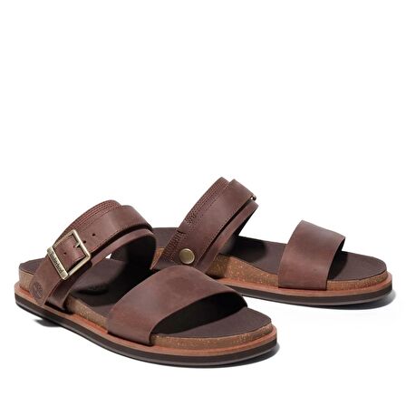 Timberland Backstrap Sandal Kahverengi Erkek Sandalet