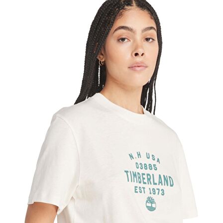 Timberland Front Graphic Short Sleeve Tee Erkek T-Shirt TB0A5UF7CM91