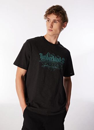 Timberland T-Shirt, M, Siyah
