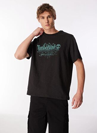Timberland T-Shirt, M, Siyah