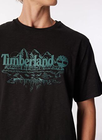 Timberland T-Shirt, M, Siyah