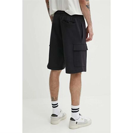 Timberland Woven Badge (Bb) Cargo Sweatshort Siyah Erkek Şort