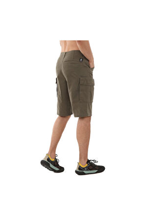 B0A5U1BA581-R Timberland Twill Cargo Short Erkek Şort Ve Kapri Yeşil