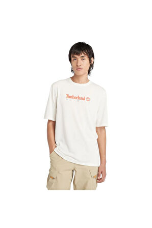 UV-PROTECTION OUTDOOR GRAPHIC TEE Erkek T-Shirt TB0A5SFXCL61 Beyaz-S