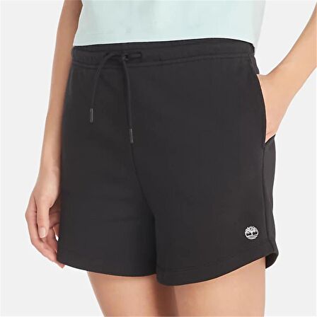 Timberland Loop Back Sweatshorts Siyah Kadın Şort