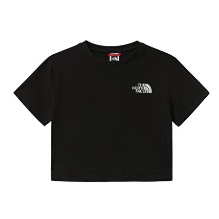 Kadın CROP S/S Tişört NF0A55AOJK31
