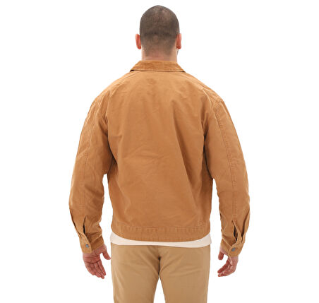 B0A5TGFP471-R Timberland Washed Canvas Jacket Erkek Ceket Kahve