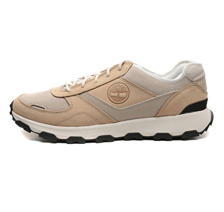 B0A66PWEN71-R Timberland Low Lace Up Sneaker Erkek Spor Ayakkabı Krem