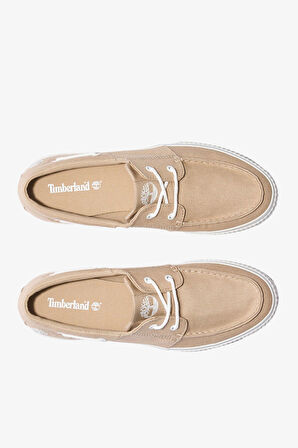Timberland Low Lace Up Erkek Bej Sneaker TB0A67NHER11