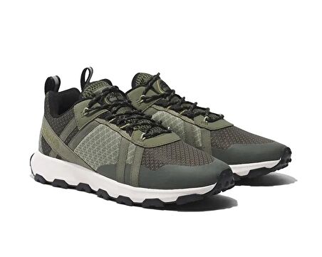 Timberland Low Lace Up Sneaker Erkek Günlük Ayakkabı TB0A6B3HEQ61 Haki