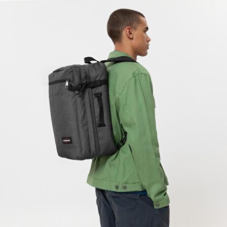 Eastpak Transit'r Pack Black Denim Seyahat Çantası