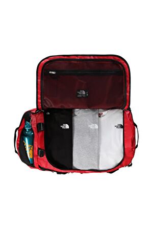 Base Camp Duffel L 95 lt Su Geçirmez Outdoor Sırt Çantası Kırmızı