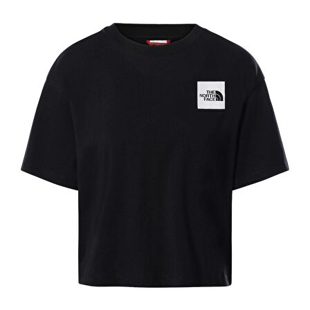 W CROPPED FINE TEE Bayan T-Shirt NF0A4SY9JK31