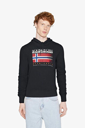 Napapijri B-Kreıs H Erkek Mavi Sweatshirt NP0A4HPE1761