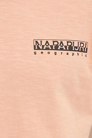 Napapijri S-Martre Erkek Pembe T-Shirt NP0A4HQBP1I1