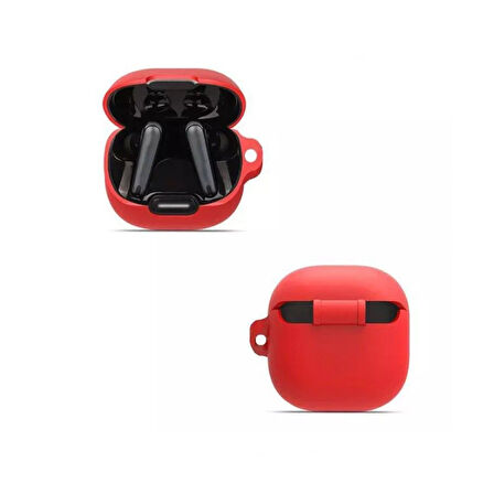 Gpack Anker Soundcore Liberty 4 Nc uyumlu Kılıf Mat Kancalı Silikon SF13