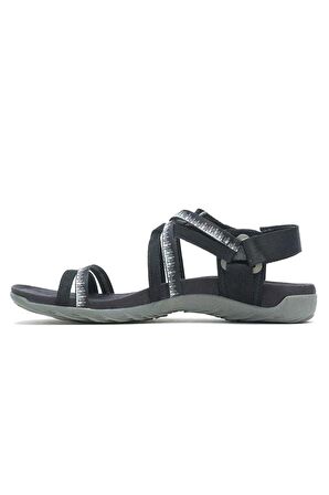 Merrell Siyah Kadın Sandalet J002712 TERRAN 3 CUSH LATTICE