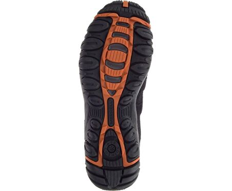 Merrell Moab Fst 3 Yuvarlak Burun Orta Topuk Bağcıklı Outdoor Siyah Spor Bot Deri