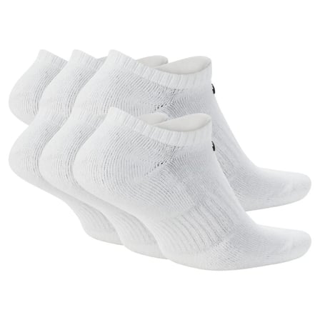 Nike SX7675-100 Everyday Cushioned 6'lı Beyaz Çorap