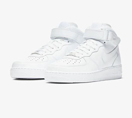 Nike Air Force 1 '07 Mıd Beyaz Boğazlı Kadın Sneaker DH2933-111