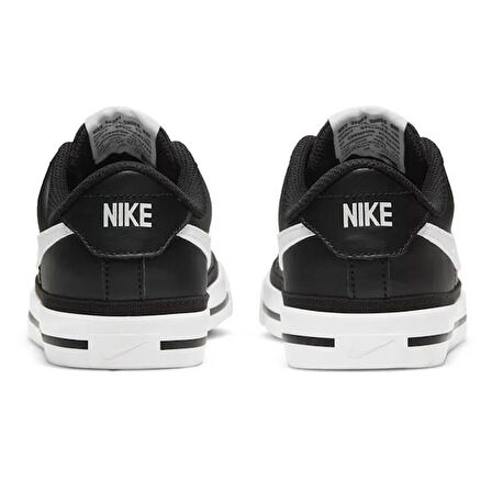 Nike Court Legacy (Gs) Çocuk Siyah Sneaker Ayakkabı DA5380-002 SİYAH