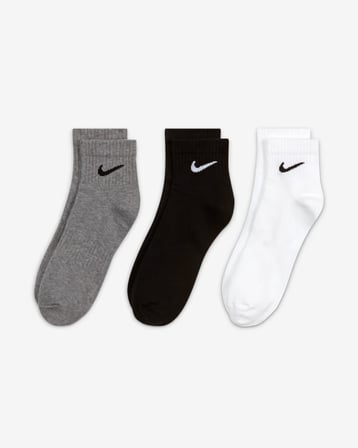 Nike SX7677-964 Everyday Lightweight Crew Antrenman Çorapları (3 Çift)