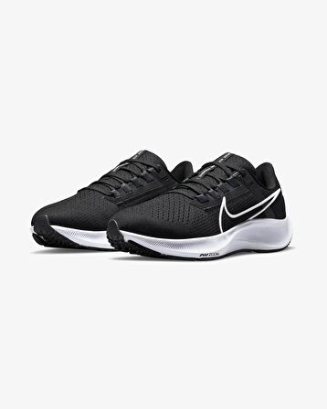 Nike Air Zoom Pegasus 38 Kadın Siyah Beyaz Koşu Ayakkabısı