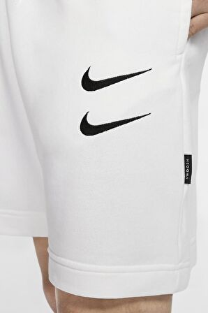 Nike Sportswear Double Swoosh Beyaz Erkek Şort