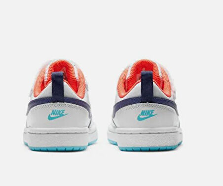 Nike Court Borough Low 2 (Psv) Çocuk Beyaz Sneaker Ayakkabı BQ5451-112 I-156