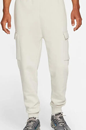 Nike Sportswear Fleece Cargo Pant Şardonlu Krem Eşofman Altı