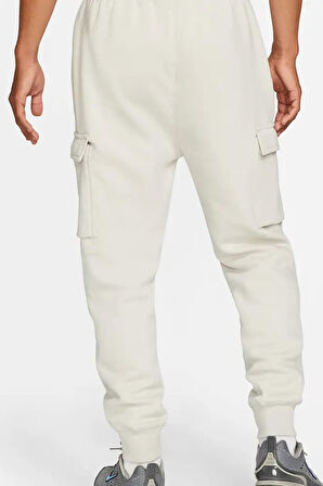 Nike Sportswear Fleece Cargo Pant Şardonlu Krem Eşofman Altı