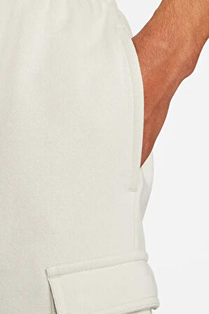Nike Sportswear Fleece Cargo Pant Şardonlu Krem Eşofman Altı