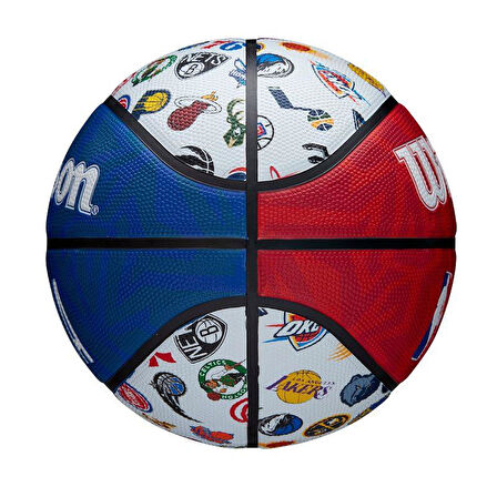 Wilson Basketbol Topu NBA ALL TEAM Red/White/Blue Size:7 WTB1301XBNBA