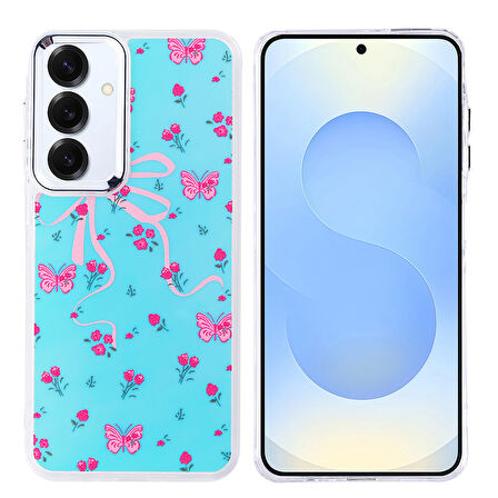 Gpack Samsung Galaxy S25 Plus uyumlu Kılıf Köşeler Airbagli Figürlü Hadra Kapak
