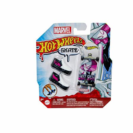 FABBATOYS Hot Wheels Skate Temalı Parmak Kaykay ve Ayakkabı Paketleri