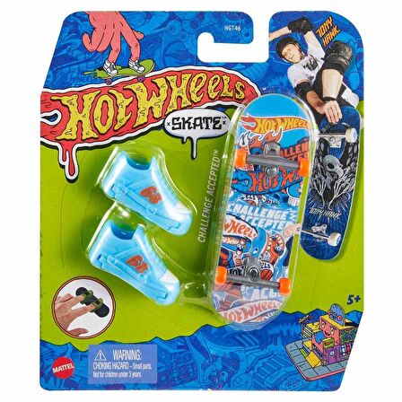 FABBATOYS Hot Wheels Skate Parmak Kaykay ve Ayakkabı Paketleri