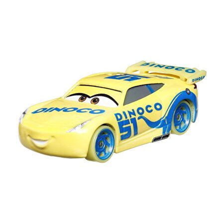 FABBATOYS Cars Karanlıkta Parlayan Yarışçılar Tekli Karakter Araçlar