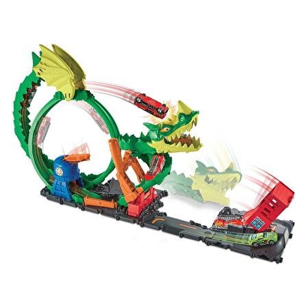 FABBATOYS Hot Wheels Ejderha ile Müdacele Pisti