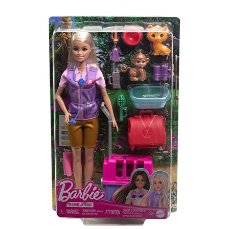 FABBATOYS Barbie Veteriner Mini Oyun Seti