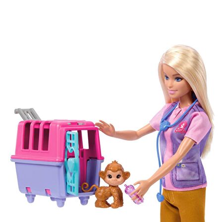 FABBATOYS Barbie Veteriner Mini Oyun Seti