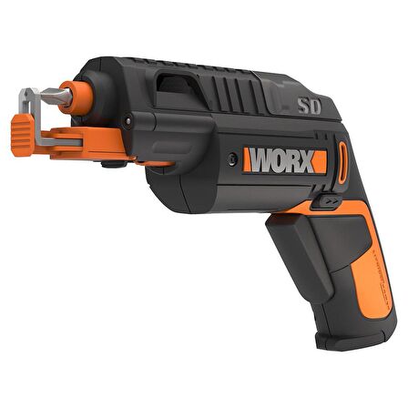 WORX WX255 4Volt/1.5Ah. Li-ion Şarjlı Şarjörlü Tornavida + 6 adet Bits Uç + Vida Tutucu