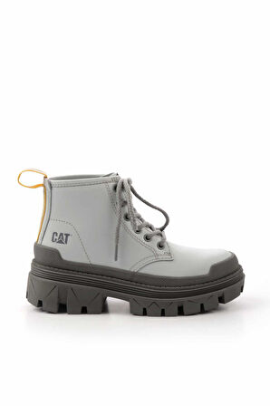 Grey Hakiki Deri Kadın Bot & Bootie CAT0111121703