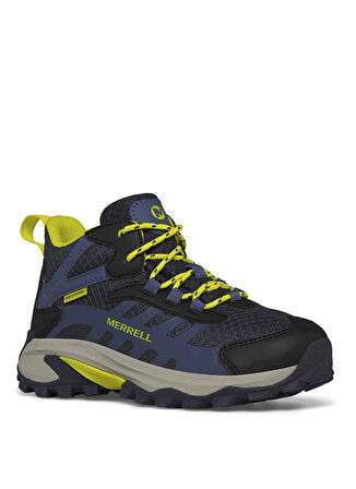 Merrell Mavi - Siyah Erkek Outdoor Bot MK267548-MOAB SPEED 2 MID WTRPF