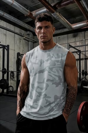 5'li Erkek Nem Emici Hızlı Kuruma Atletik Teknik Sporcu Sıfır Kol T-shirt Siyah-Bordo-Gri-Lacivert-Füme