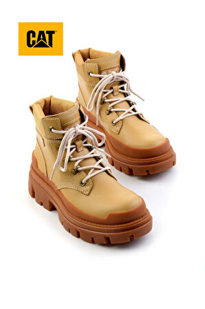 Tan Leather Kadın Bot & Bootie CAT0111122103