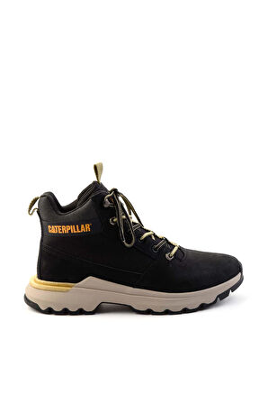 Black Leather Erkek Bot & Bootie CAT1111120801